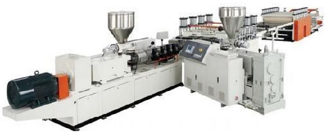 WPC/PVC結(jié)皮、自由發(fā)泡板生產(chǎn)線(xiàn)